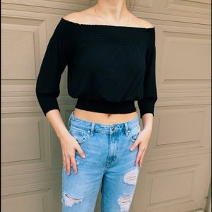 Off the shoulder top